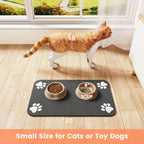 Absorbent Pet Feeding Mat – Waterproof, Quick-Dry Bowl Mat for Dogs & Cats