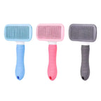 Self-Cleaning Pet Grooming Brush – Slicker Comb for Dogs & Cats