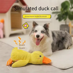 Plush Duck Dog Toy with Squeaker – Soft Cuddle & Comfort Toy (S/M/L)