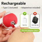 Interactive Cat Ball Toy – Rechargeable Self-Rolling Ball with Tail (1 & 2 Pack)