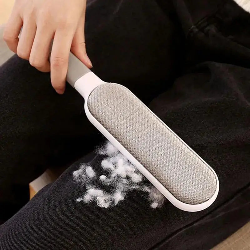 Double-Sided Pet Hair Remover Brush – Reusable Lint Brush for Clothes, Sofa & Carpet