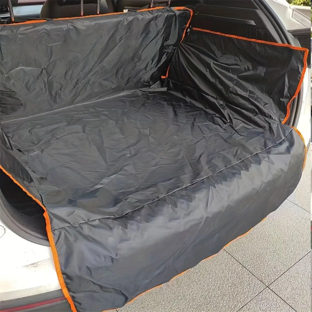 SUV Cargo Liner for Dogs – Waterproof Trunk Cover with Bumper Flap, Universal Fit