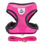 Cat Harness & Leash Set – Escape-Resistant Breathable Mesh Vest for Cats & Small Dogs