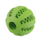 Dog Treat Ball – Bite-Resistant Rubber Chew Toy & Tooth-Cleaning Treat Dispenser
