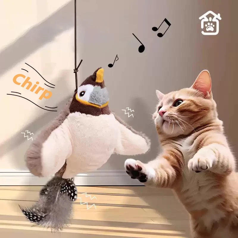 Interactive Cat Ball Toy – Rechargeable Self-Rolling Ball with Tail (1 & 2 Pack)