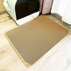 Cat Litter Mat – Double-Layer Waterproof Litter Trapping Mat, Washable Non-Slip (5 Sizes)