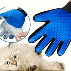 Pet Grooming Gloves (2-Pack) – Hair Removal & Massage Gloves for Dogs & Cats